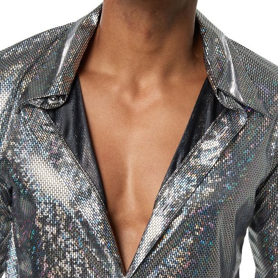 dressforfun - Disco Boy L - Faschingskostüm Halloween Kostüm Karnevalskostüm Fasching Partykleidung - 302172
