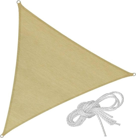 tectake - Dreieckige Markise 300 x 300 x 300 cm - 402602