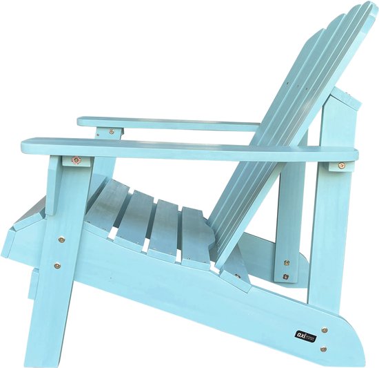 AXI Carmen Adirondack-Stuhl – Loungesessel aus Holz mit Armlehnen – Hohe Rückenlehne – 90,5 x 78,4 x 93 cm