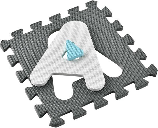 Kinder Puzzle Matte - Noah - 36-teilig - Bestehend aus Buchstaben & Zahlen