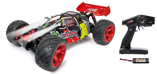Jamara Lextron ferngesteuertes Modell-Buggy mit Elektromotor 1:10