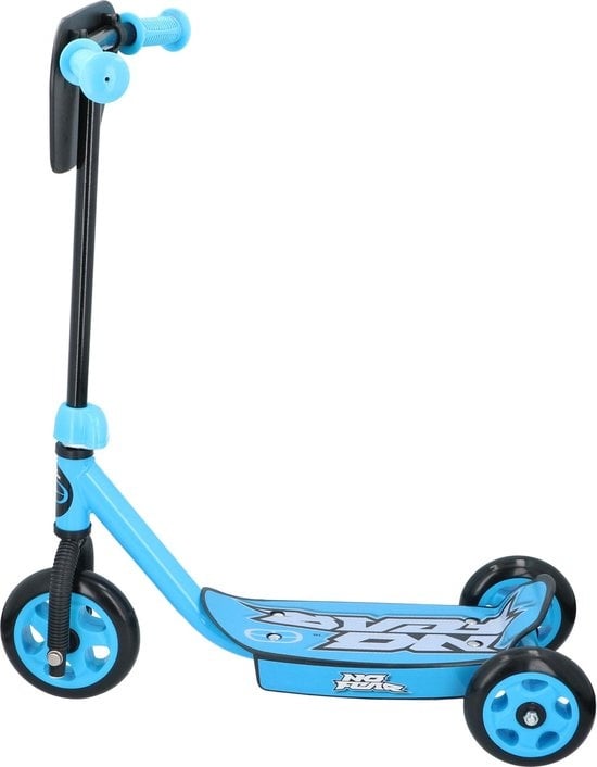No Fear Kids Scooter - 3 Räder - 3+ - Max 20 Kilo - Blau oder Rot