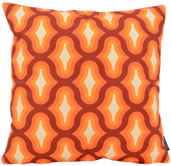Zierkissen im Retro-Stil Nr. 12 | 45 x 45 cm | Baumwolle/Polyester