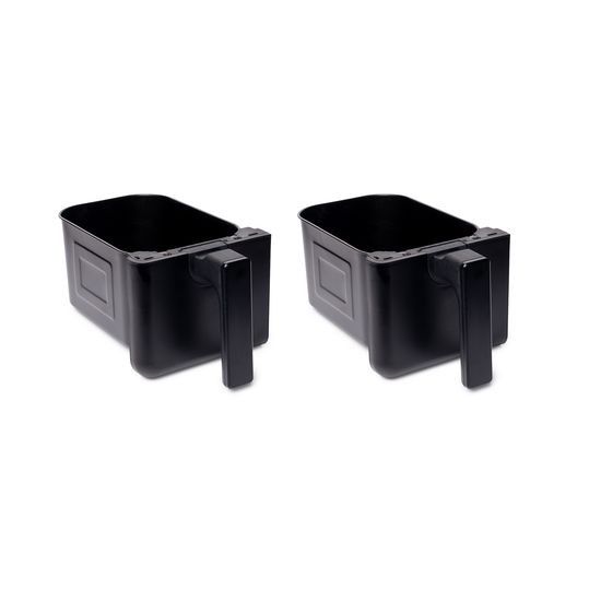 Nexxt Dual Basket Airfryer - 8L 2x 4L - Schwarz