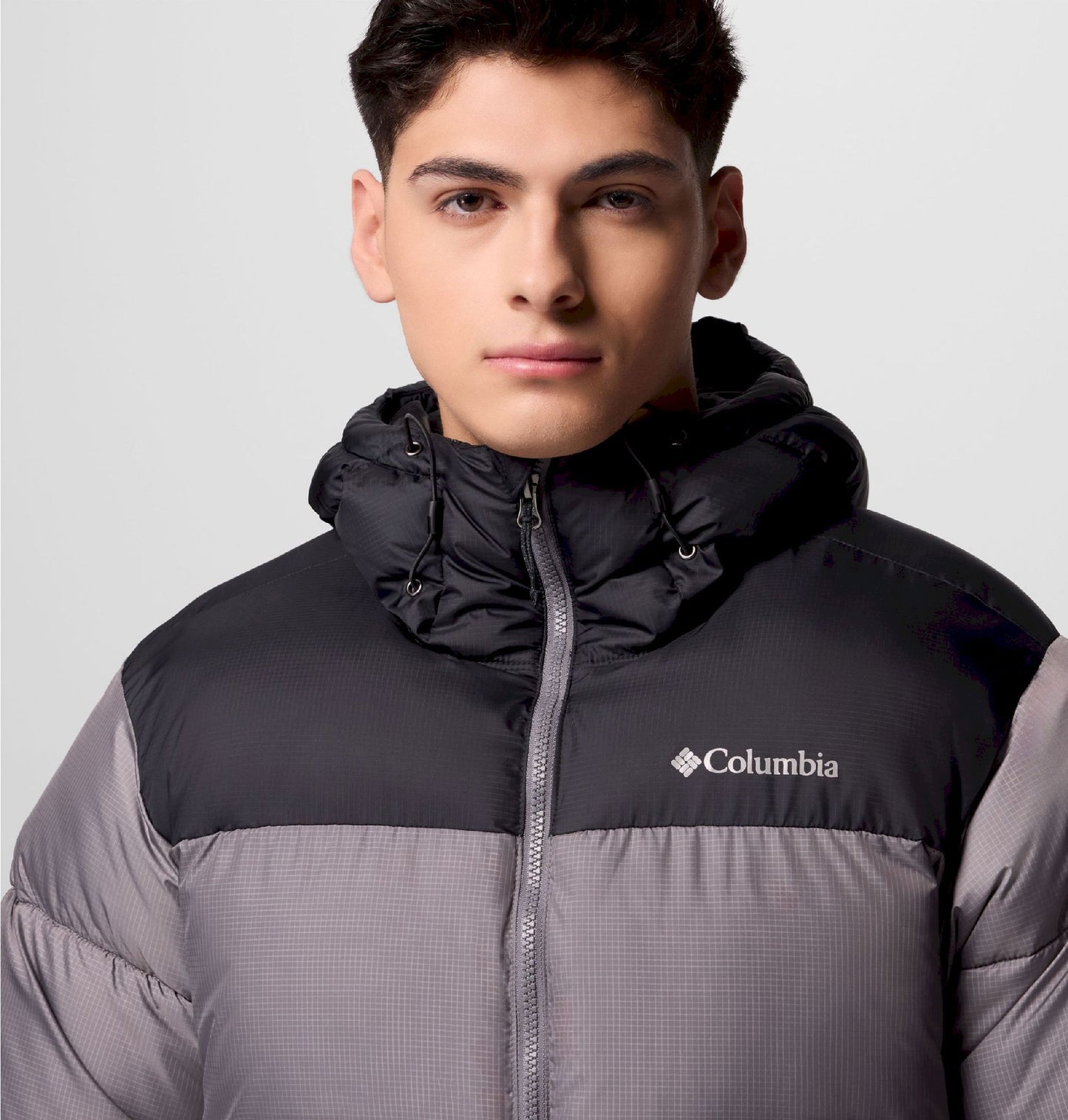 Columbia Men's Winter Jacket - Omni-Shield Puffect - Kapuzenjacke - XXL - Dunkelgrau
