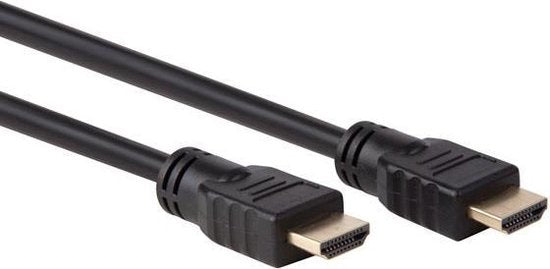 High-Speed-HDMI® 2.0 mit Ethernet – Stecker auf Stecker – Kupfer / Basis / 0,75 m / vergoldet / M-M