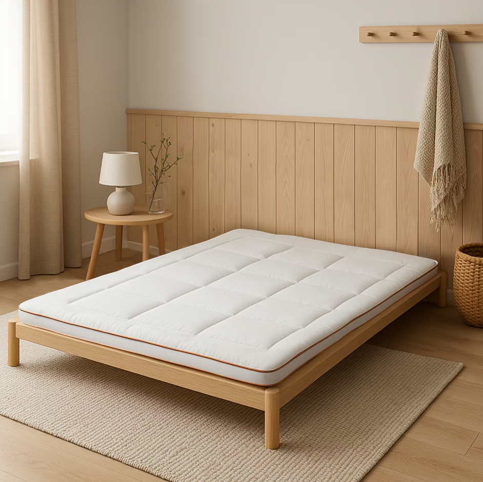 Zydante Fleece Topper - 140 x 200 cm - waschbarer Bezug