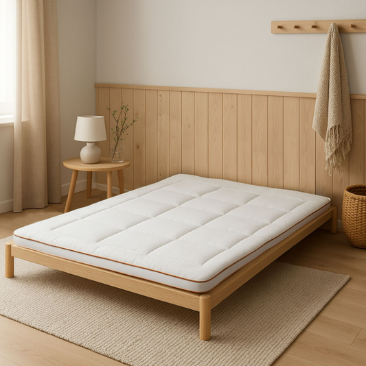 MPS Vliesmatratzenauflage mit AIR© Technologie - 180x200 cm - 3D Air Collection - 5 cm dick - Tencel-Bezug - Mittelfest