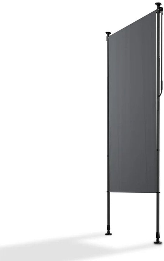 Vertikaler Sonnenschirm Barbados - 100x310 cm - Grau