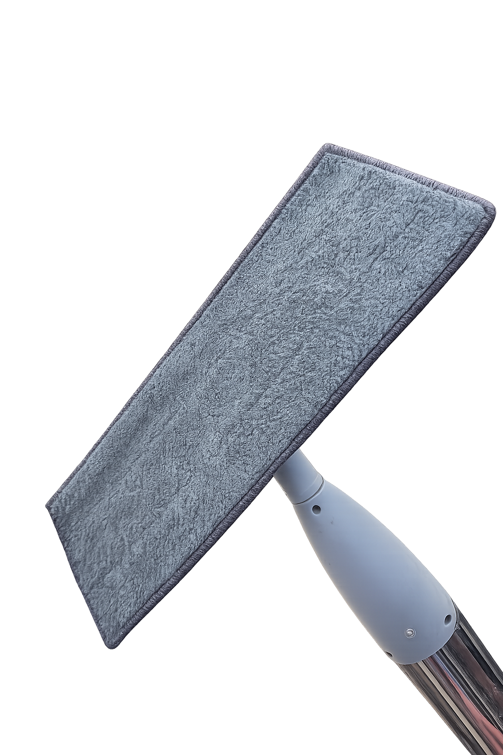 UltraClean Mikrofaser-Bodenwischer - Mit Spray - 118 cm - Grau