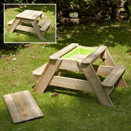 Buffalo picnicTable Sandkasten für 2 Joy FSC