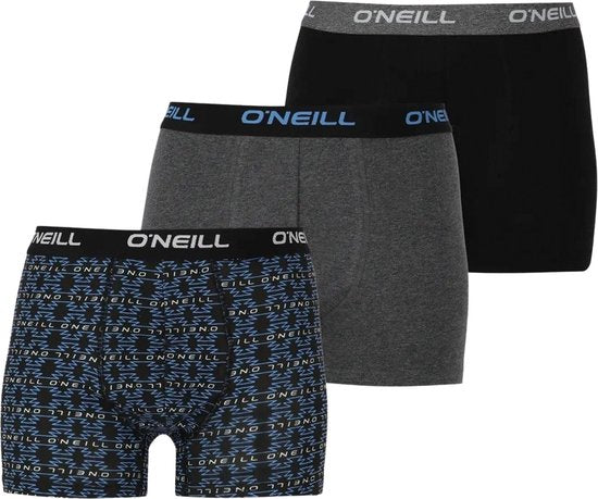 O'Neill Boxershorts für Herren (3er-Pack) – Größe M