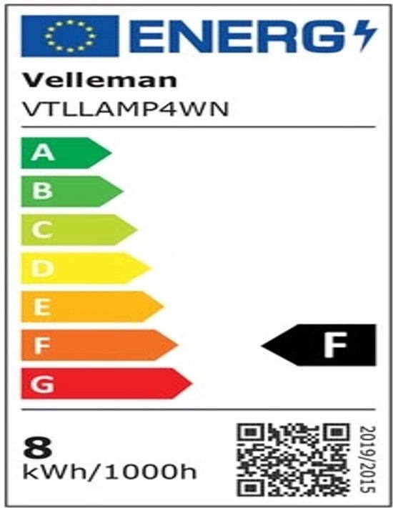 Velleman LED-Lupenleuchte 8 Dioptrien - 8 W - 60 Leds - Weiß