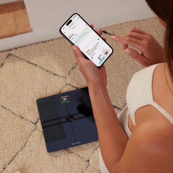 Withings Body Comp - Black-Smart-Waage - Ganzkörperanalyse