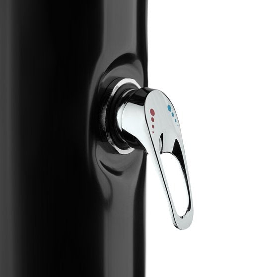 tectake - Außendusche Orinoco 38 l schwarz - 404471
