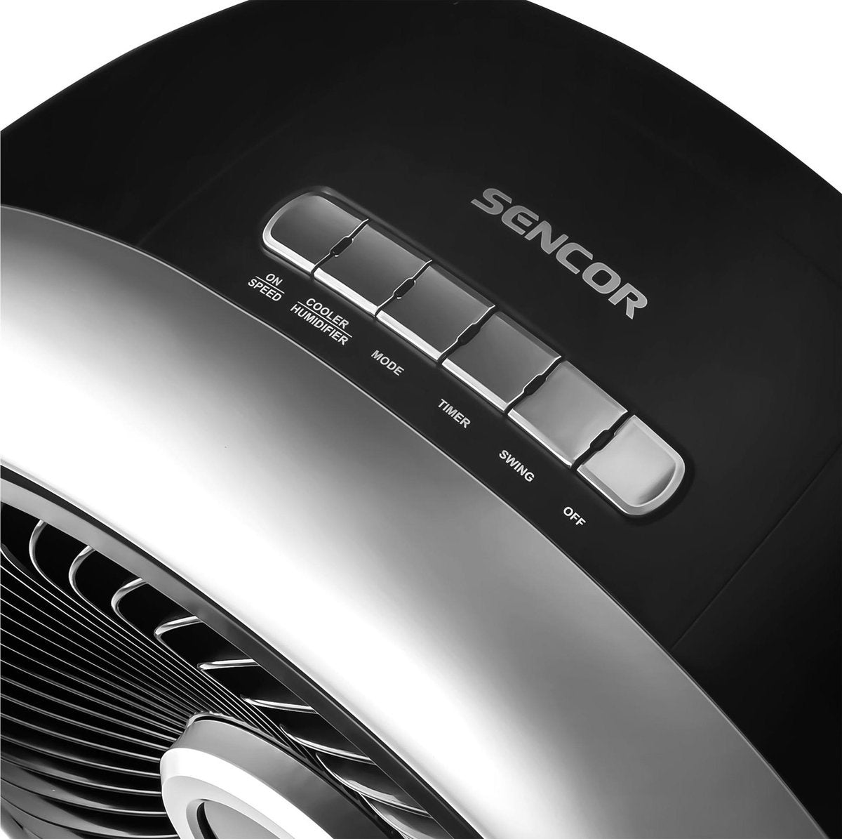 Sencor SFN 9011SL - Luftkühler - Silber/Schwarz
