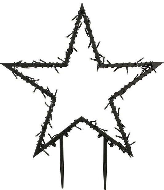 Luca Smart Lighting Gartenpfahl mit 80 LED-Leuchten - H73 x Ø60 cm - RGB