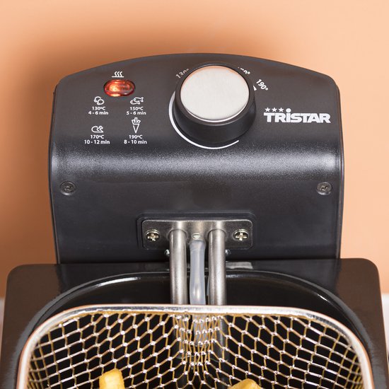 Tristar Fritteuse 3 Liter – FR-6946 – 2000 W – Kaltzone – Edelstahl
