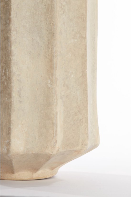 Light & Living Blumentopf Salou – Weiß – Ø 22 cm – Modern