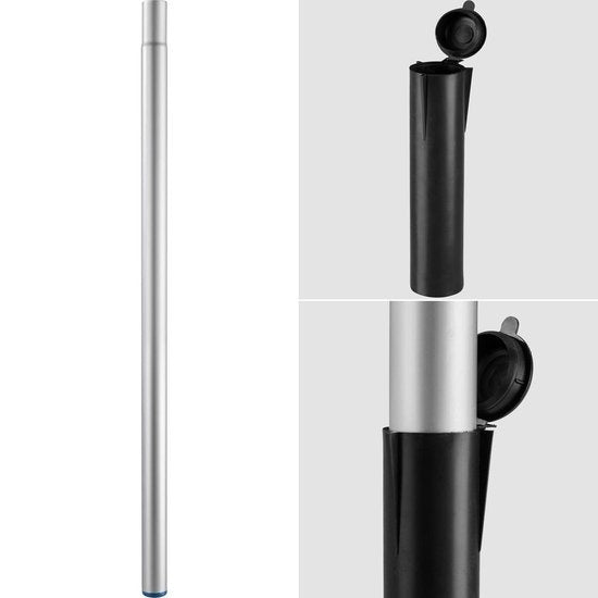 tectake Wäschespinne - 150 x 150 x 196 cm