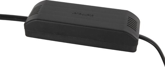 Steinhauer Tischlampe Ancilla – schwarz – Metall – 17 cm – G9-Fassung – 3104ZW