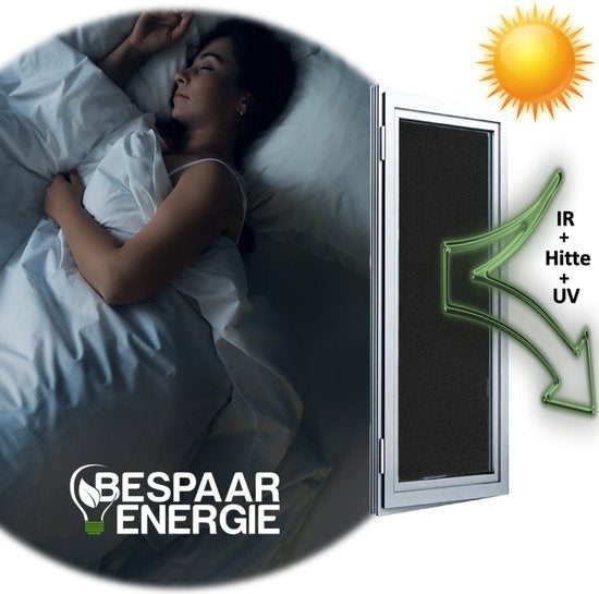 Homewell Verdunkelungstuch 45x200cm - Fensterfolie Verdunkelung - Blendschutz, Isolierung und Sonnenschutz - Wiederverwendbar - Statisch - Schwarz
