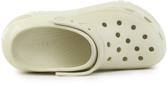 Crocs Mega Crush Clog Unisex – Beige – Größe 39–40 (EU)