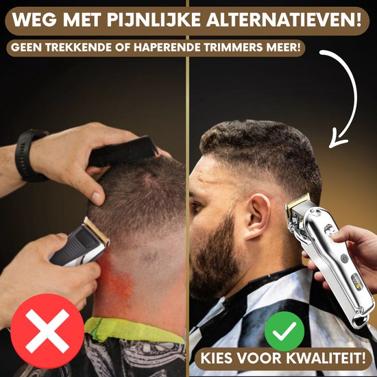 Professionelle kabellose Haarschneider - Haarschneider Herrenkopfhaar - Cheveux Haar - Haartrimmer - Friseur Haar Maschine - Haarschneider - Bart - Trimmgerät - Barbier Haarschneider - Barbier Trimmer - Friseur Kit