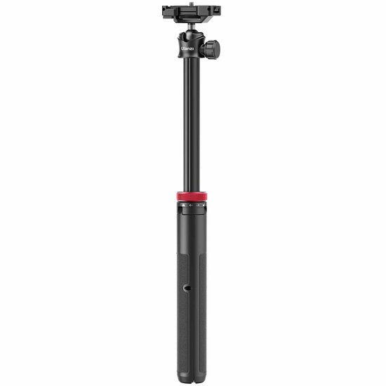 Ulanzi MT-44 Selfie-Stick-Stativ für Smartphone und Kamera – 146 cm – Schwarz