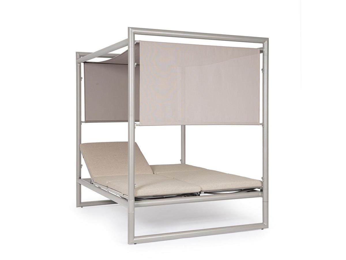 Bizzotto Konnor Rastin Daybed – Elegantes Design – 200 x 90 cm – Naturholz