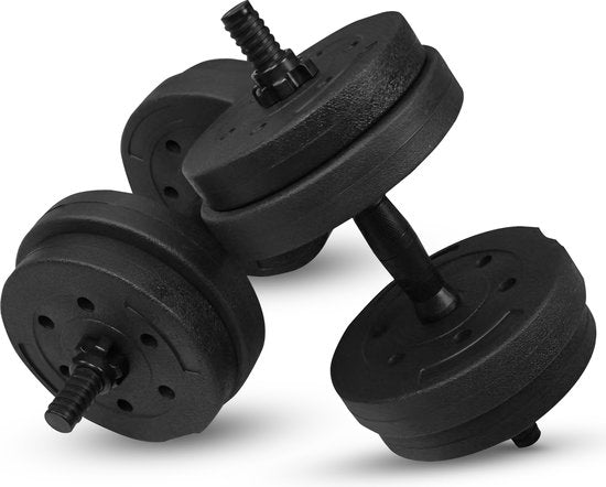 Fitby Hanteln - Kurzhanteln - Hantelset - Verstellbare Kurzhanteln - Hantelset - Kurzhantelset - 15 kg