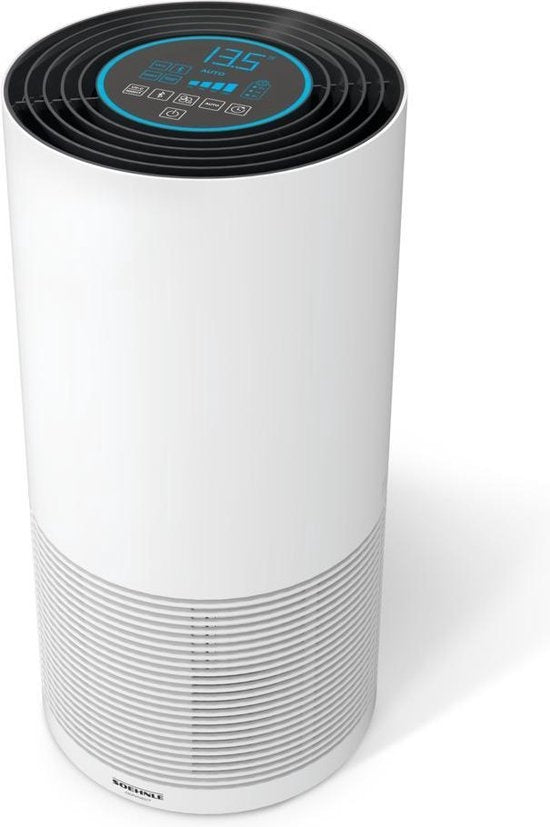 Soehnle Luftreiniger - HEPA- und Aktivkohlefilter - Entfernt 99,5% Bakterien - Leise - Weiß