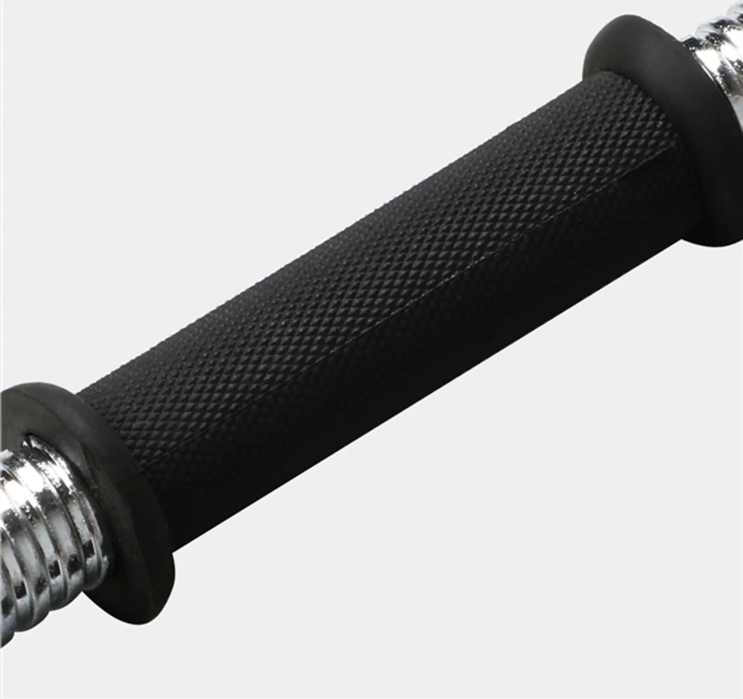 Yaheetech Kurzhantelset verstellbar 20 kg - 39 x 2,5 cm - mit 12 Gewichtsscheiben und rutschfestem Griff und Drehstangenverschluss - für Krafttraining und Heimgebrauch - schwarzer Kunststoff und Beton