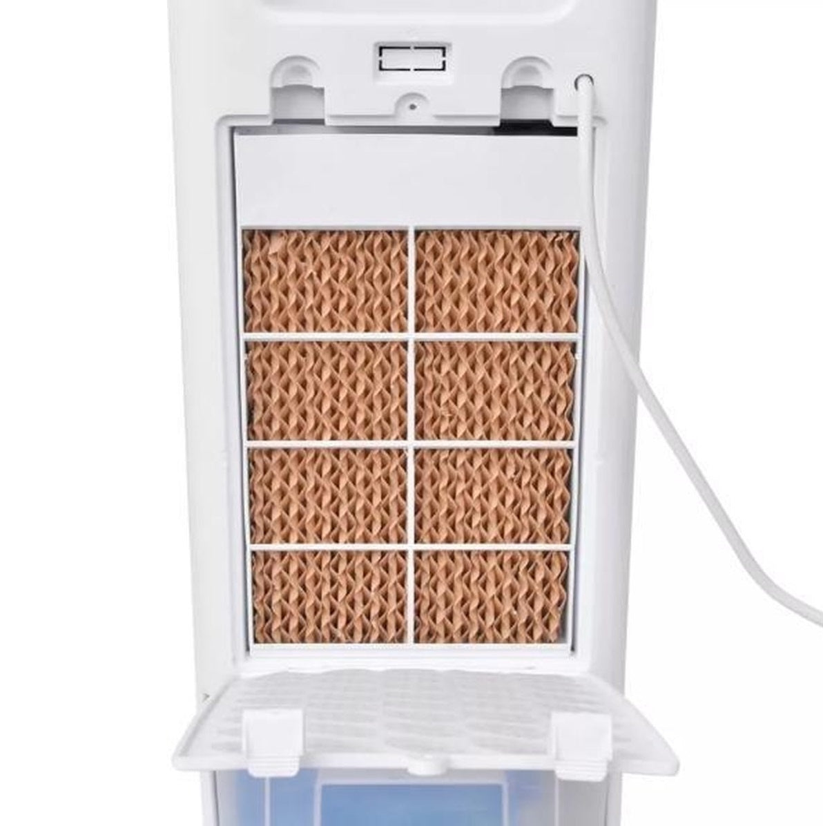 Excellent Electrics Aircooler - Luftkühler - 3.5L- 80 Watt - Pfeifender leiser Ton - 3 Einstellungen - Mit Kühlelementen