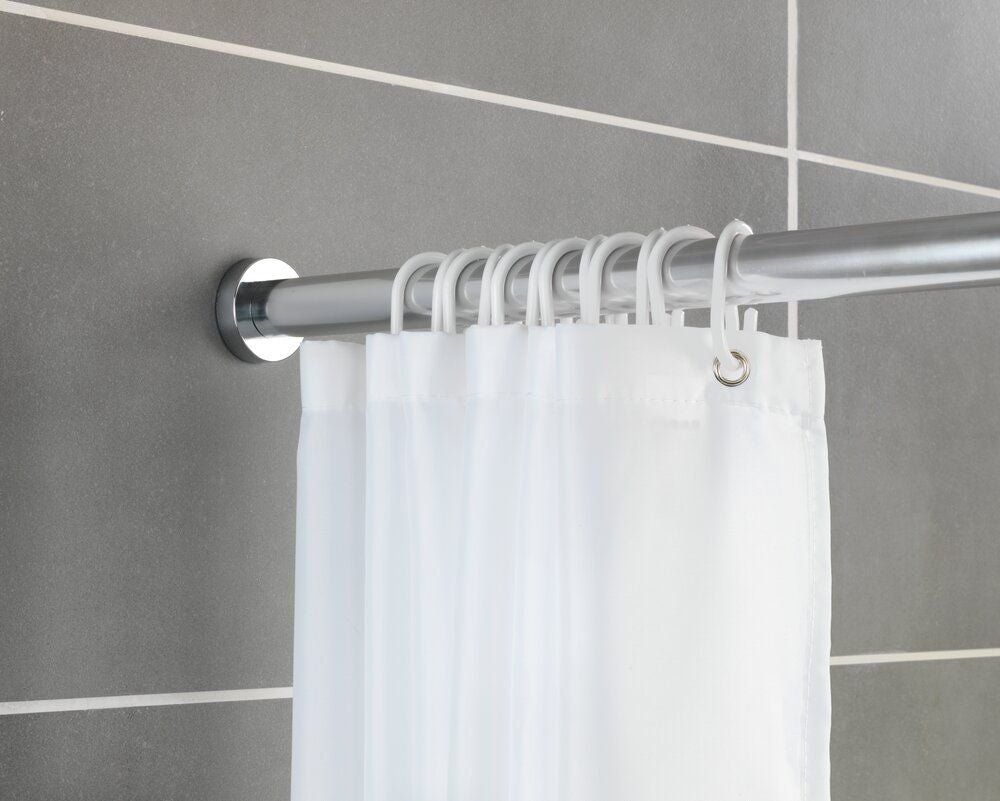 WENKO Luz Teleskop-Duschstange Chrom – 70–115 cm – Edelstahl