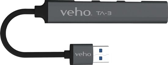 4-Port USB-A Mini-Hub | Veho TA-3