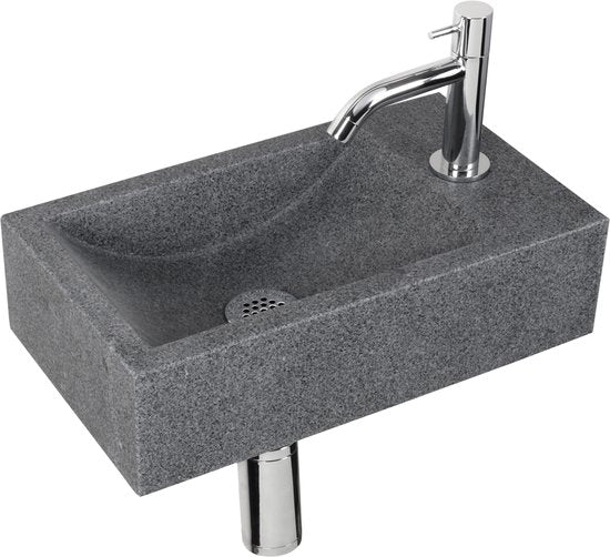 DIFFERNZ CHEOPS BRUNNEN SET 40X23X1CM GRAU