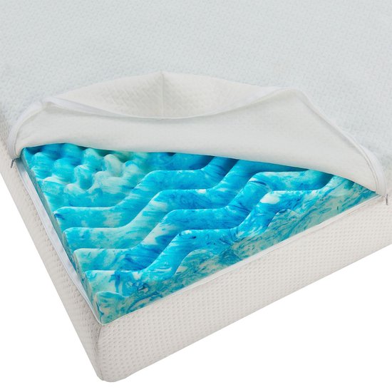 Topper / Matratzenauflage / Topmattress - 90 x 200 cm - H2 / H3 - Memory-Schaum