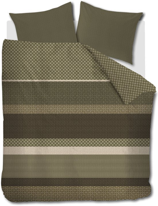 Beddinghouse Fera Bettbezug – Doppelbett – 200 x 200/220 cm – Grün