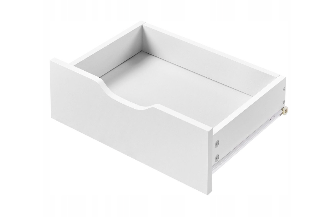 Yaheetech 2er-Set Nachttische mit Schublade – Weiß – 48,5 x 40 x 58 cm