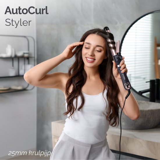 Soosia Automatischer Lockenstab - Automatischer Lockenstab - Lockenwickler - Lockenwickler - Lockenstab