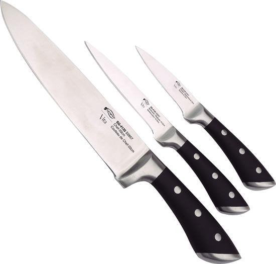 3-teiliges Edelstahl-Messerset