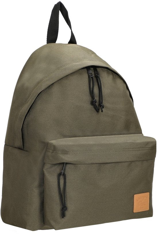 LACOSTE Freizeitrucksack mit Laptopfach Rucksack mit Aufnäher Ivy Green Khaki