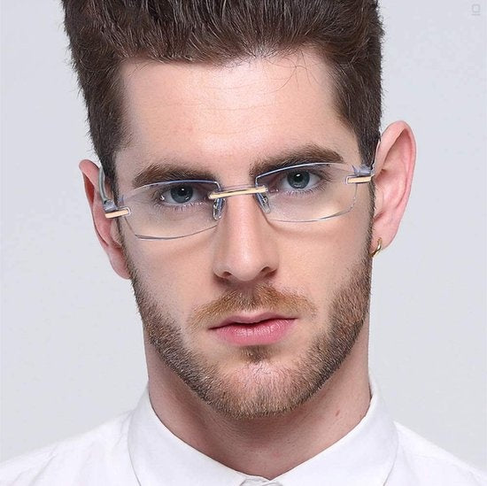 Shine - Blaulicht Brille - inkl. Accessoires - Schwarz