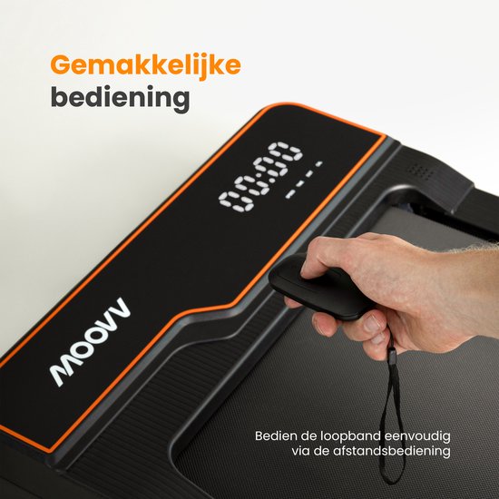 Moovv SmartStep - Laufband für Zuhause 1-6km/h - Walking Pad - Walking Band Office Electric - Fitness