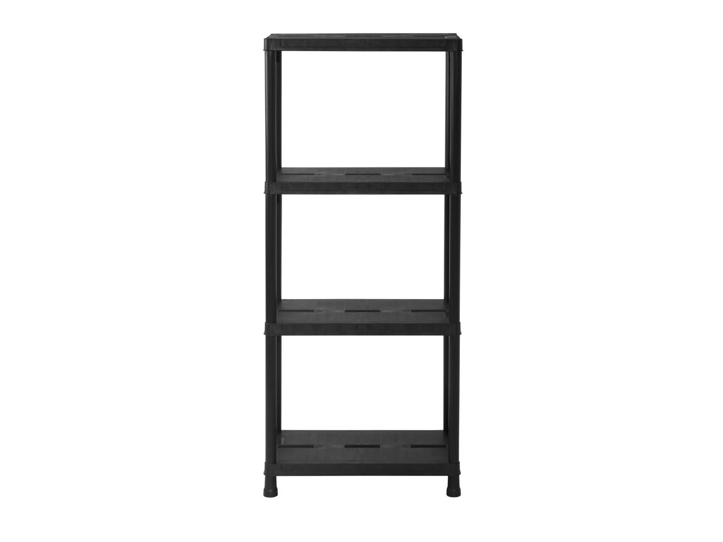 Livarno offener Schrank – 60 x 138 x 30 cm – Schwarz – 125 kg Tragkraft