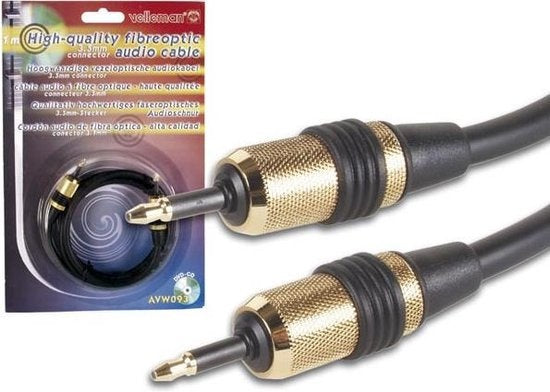 Glasfaserkabel, 2 X 3.5Mm optische Stecker, 1M