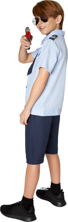 dressforfun – Jungenkostüm „Police Boy 164“ (13–14 Jahre) – Verkleidungskleidung, Kostüm, Halloween, Verkleiden, Partykleidung, Karnevalskleidung, Karneval, Festkleidung, Partykleidung – 301496