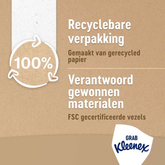 Kleenex Tissues - Allergy Comfort - Vorteilspackung - 12 x 56 Stück = 672 Tissues