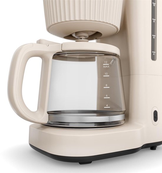 Princess Coffee Maker Wave Kaffeemaschine – 1000 W – 1,5 l Glaskanne – Warmhaltefunktion – Tropfstopp – 246048